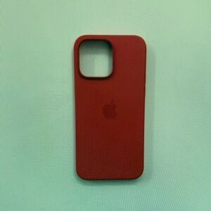 Apple Scarlet Silicone Phone Cover